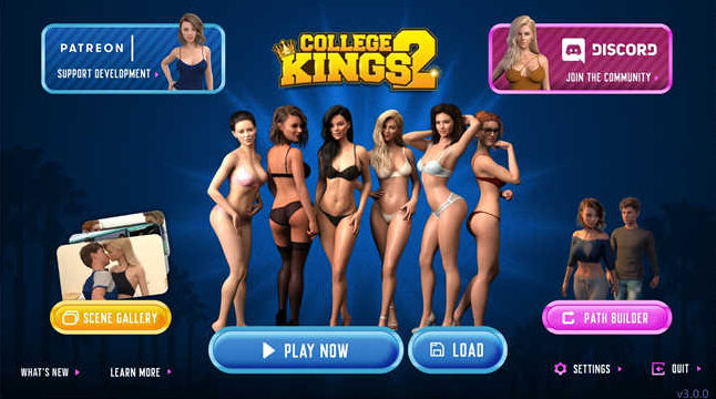 学校列王2 v1.0s汉化版/CollegeKings2[欧美SLG/动态]PC+安卓