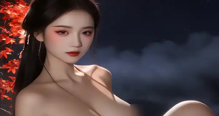 大鱼海棠 共婵娟-花想容-眉间雪-露华浓 [3D全彩/AI美女/极品]