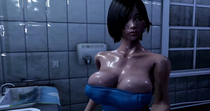 依雯&妮妮：Jill Valentine-Alternate.Ending 吉尔 女警惨遭怪物 [3D动画/无修/CV]