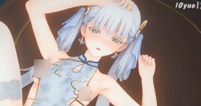 鸣潮：旗袍今汐白日宣淫【动漫/MMD/10yue/纯啪】【242m/2160p】