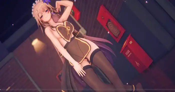 SuzumeisGood-崩坏-大黑塔的裸体围裙【3D同人动画/3.26分钟】