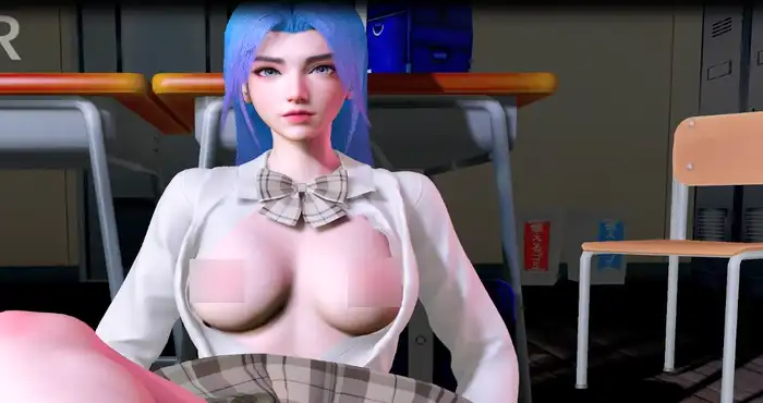 D.D.R：王秋儿 清纯性感女学生被猥琐校长侵犯中出 [3D动漫/动态/VAM]  [1.8G]