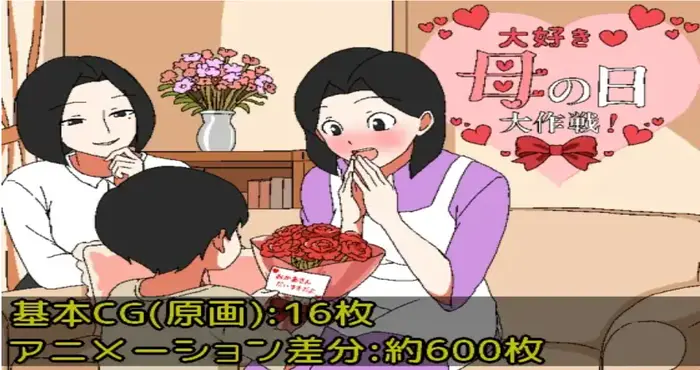 最喜欢♡母亲节大作战/大好き♡母の日大作戦 汉化版 【日系RPG】PC游戏